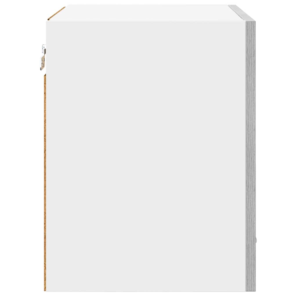 Hanging Cabinet with Shelf Riga Grey Sonoma 40 x 31 x 40 cm